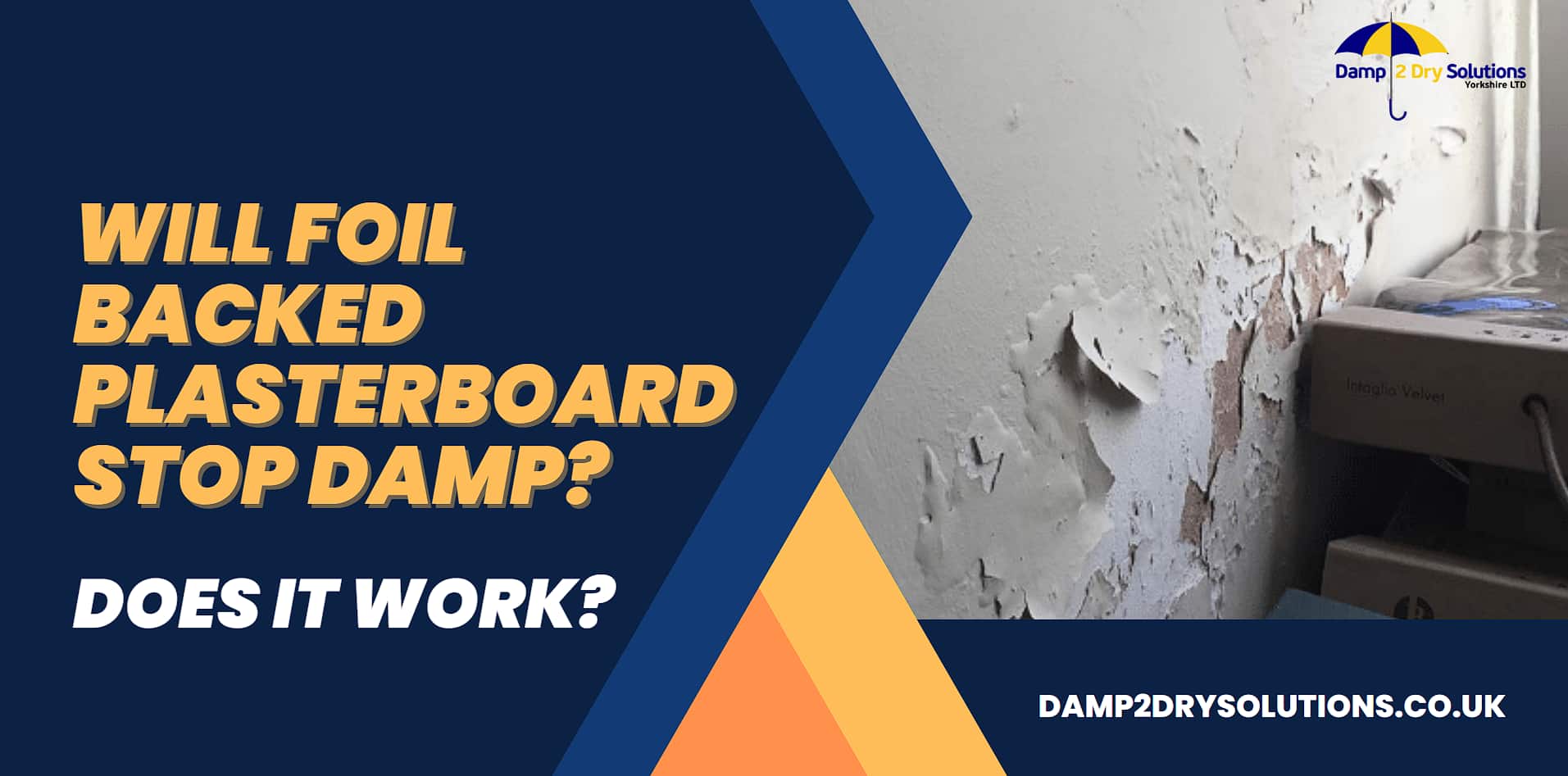 will foil backed plasterboard stop damp