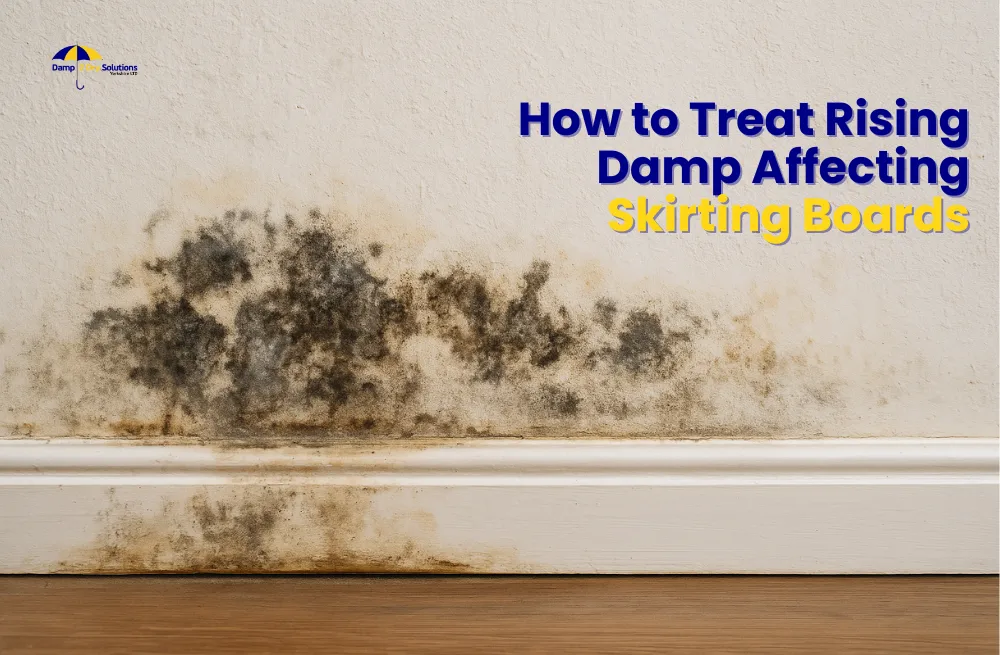 How to Treat Rising Damp Affecting Skirting Boards