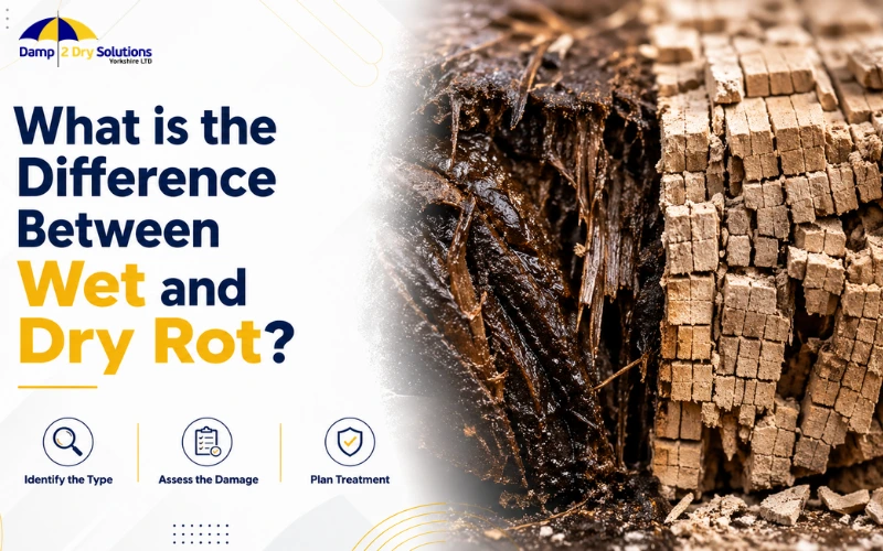 What is the Difference Between Wet and Dry Rot?